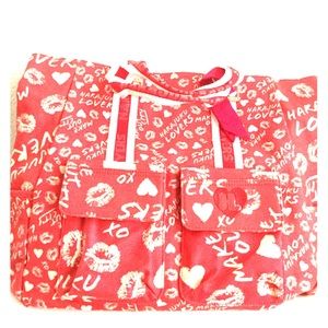 Harajuku Lovers Red Canvas Tote